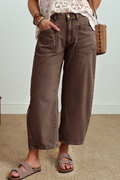 Sabrina Ankle-length Barrel Jeans