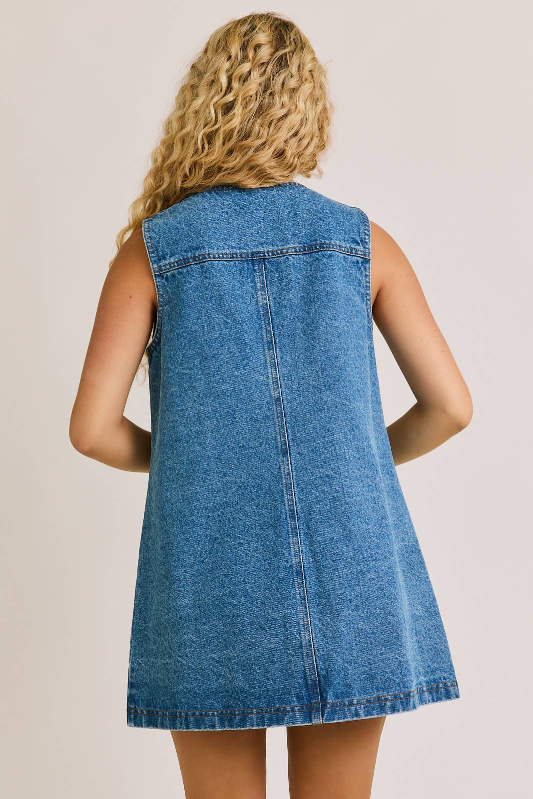 Millie Denim Mini Dress