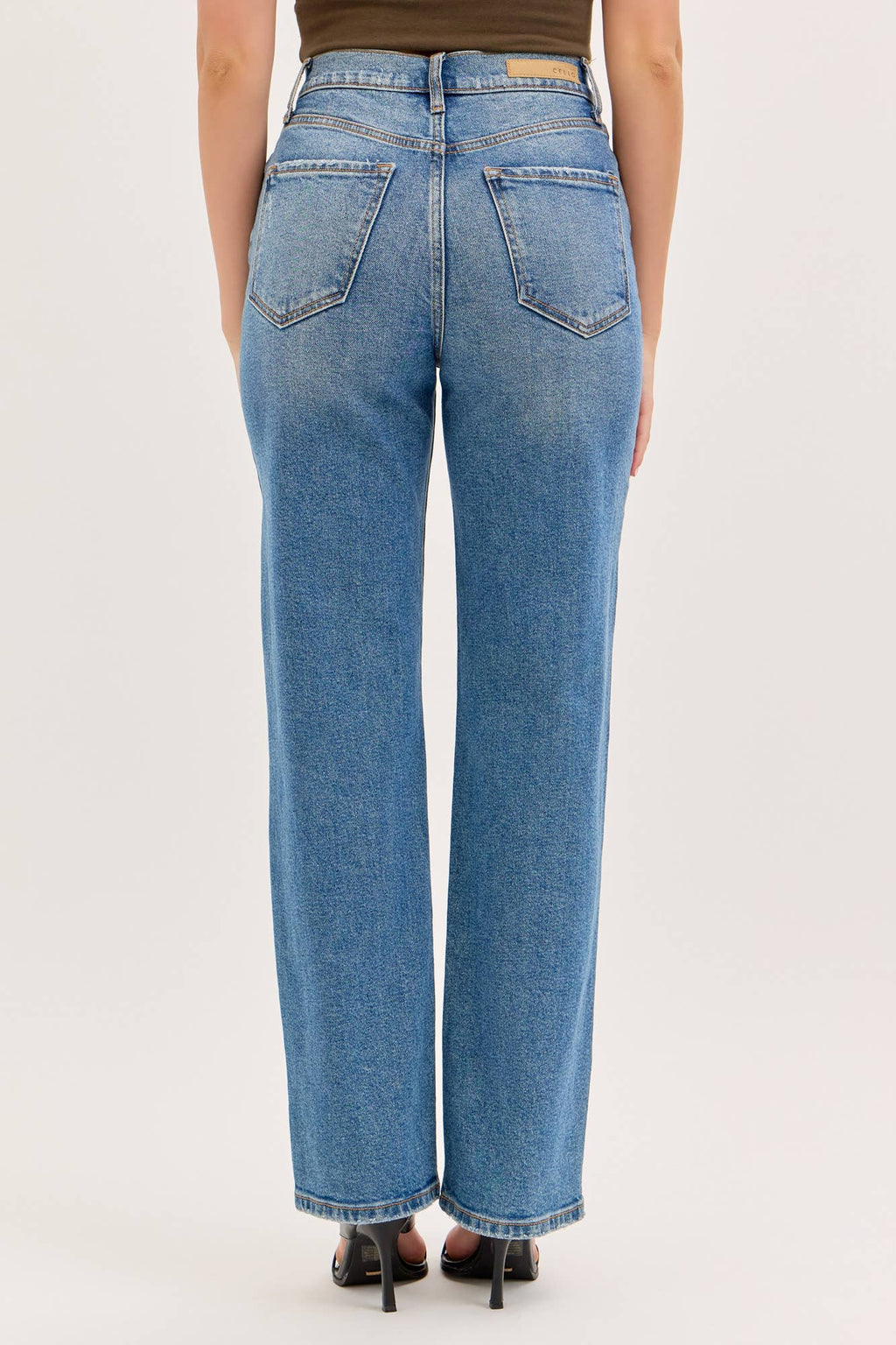 Super High Rise Dad Jean