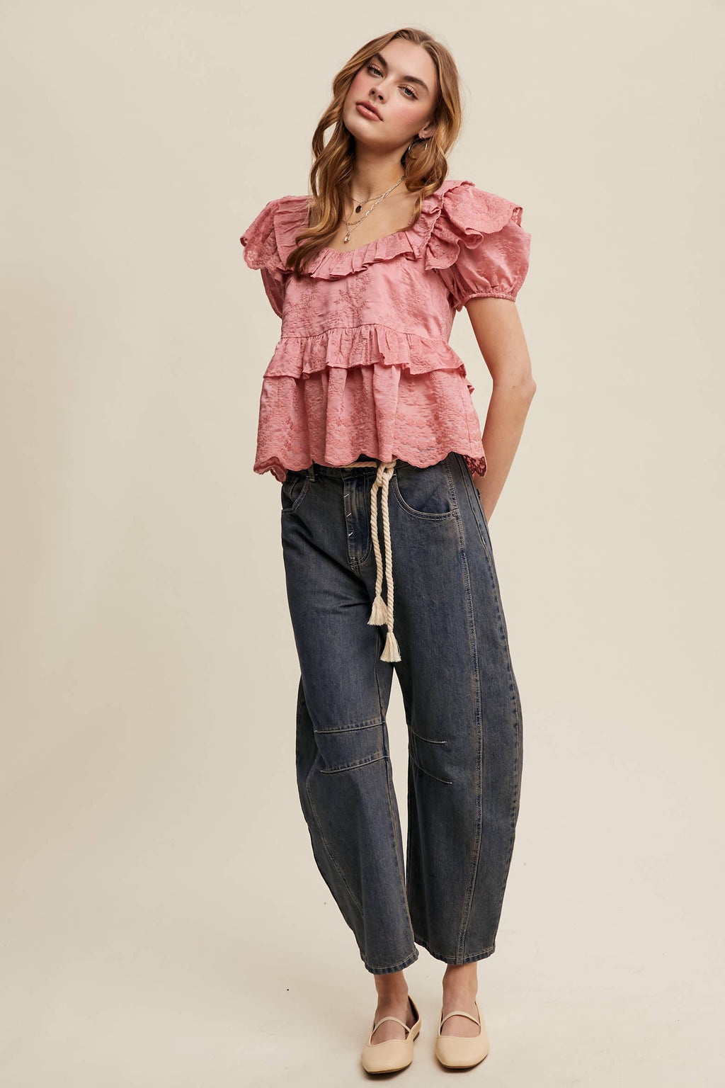 Poppy Peplum Blouse