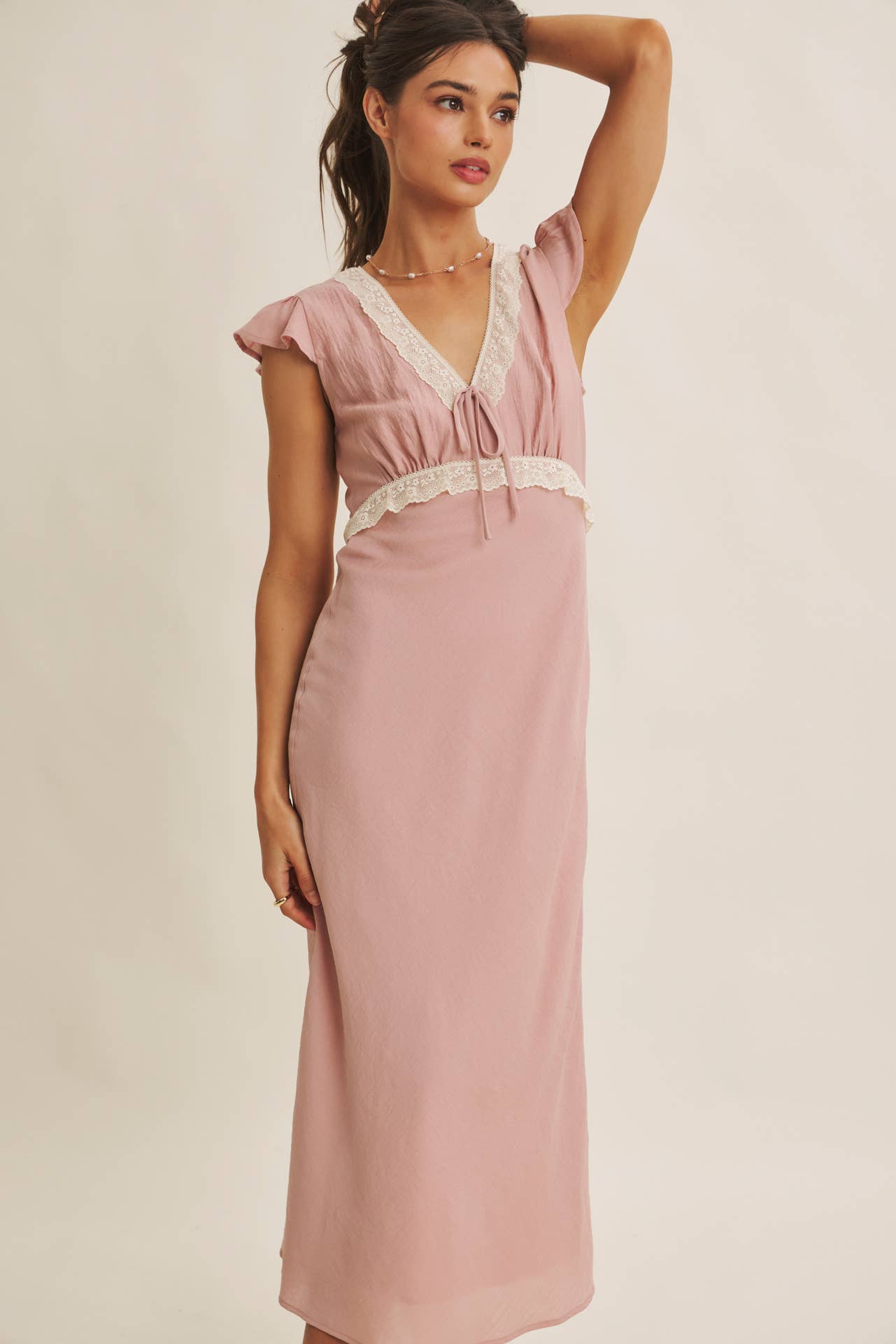 Lois Slim Fit Midi Dress