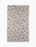 Retro Coastal Seashells in Neutral Tea Towel