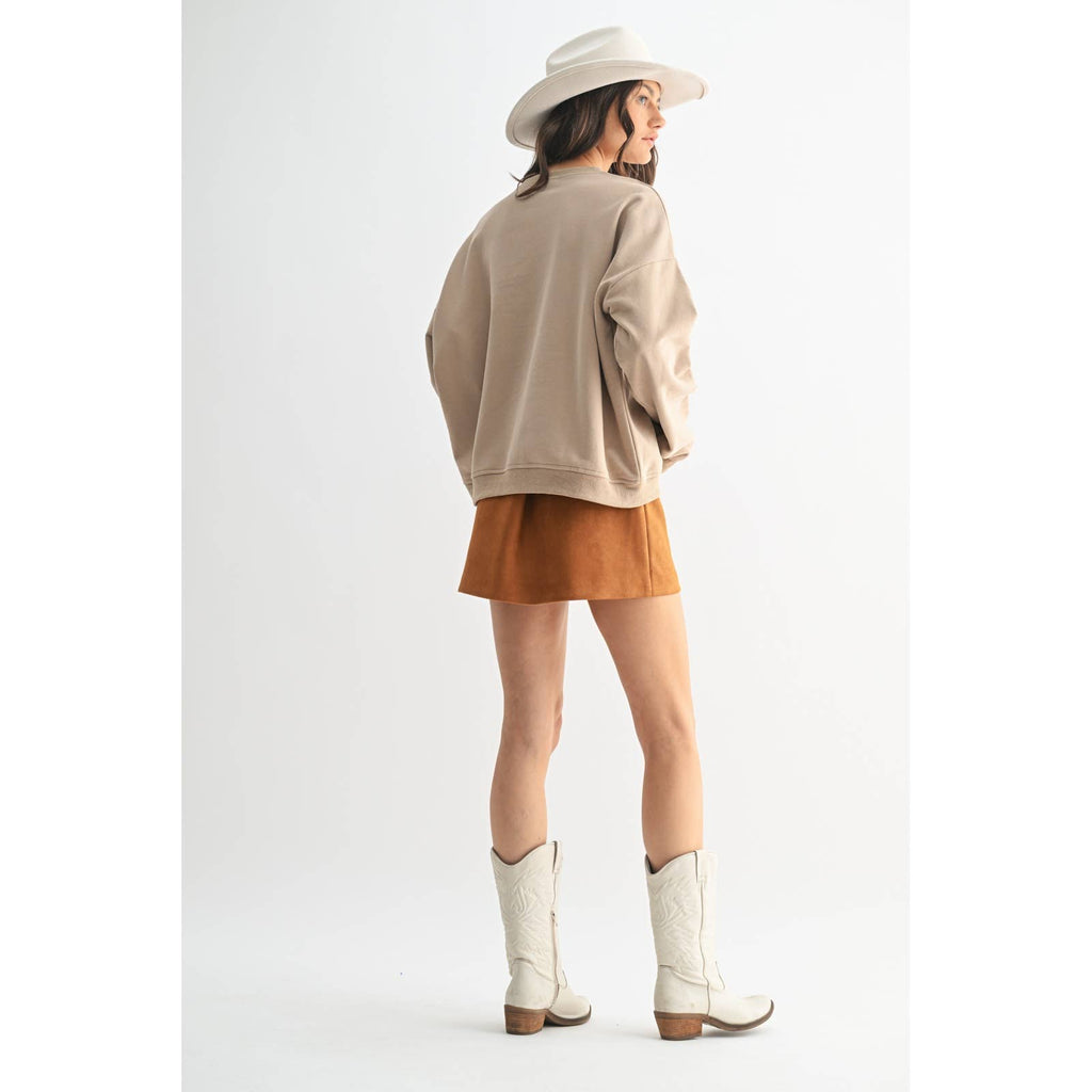 'Horseshoe' Pullover