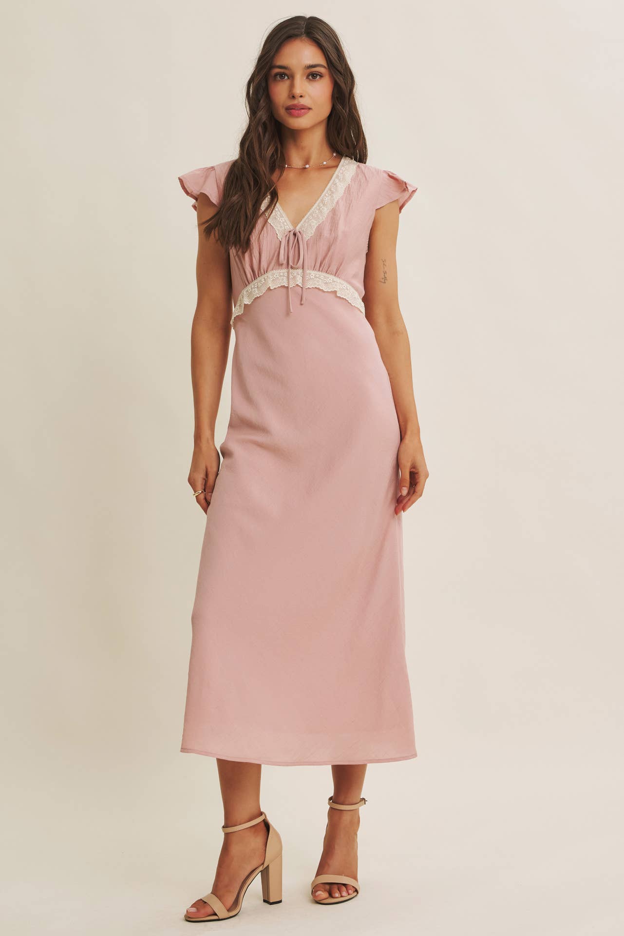 Lois Slim Fit Midi Dress