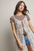 Kimmie Lace Boho Vest