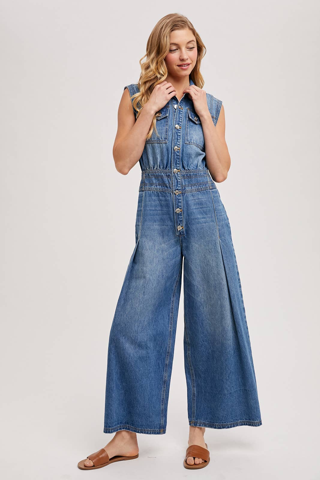 Margo Sleeveless Jumpsuit