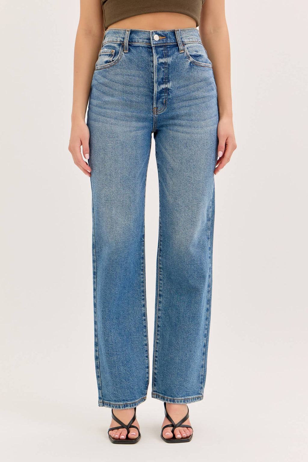 Super High Rise Dad Jean