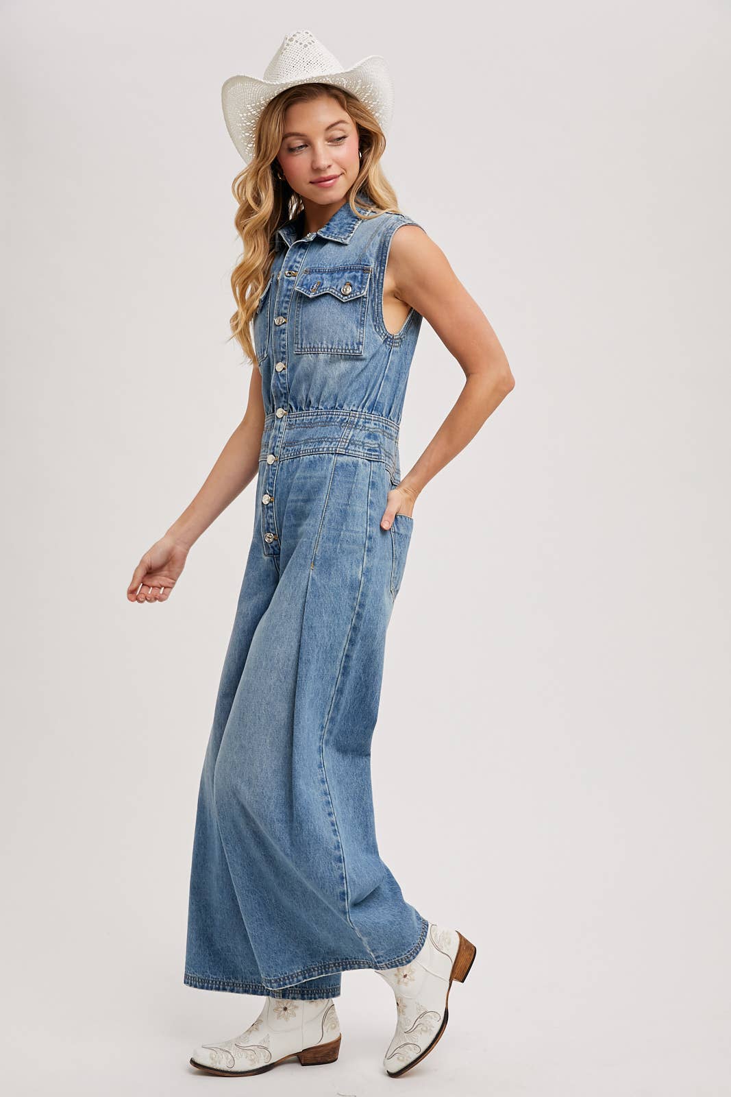 Margo Sleeveless Jumpsuit