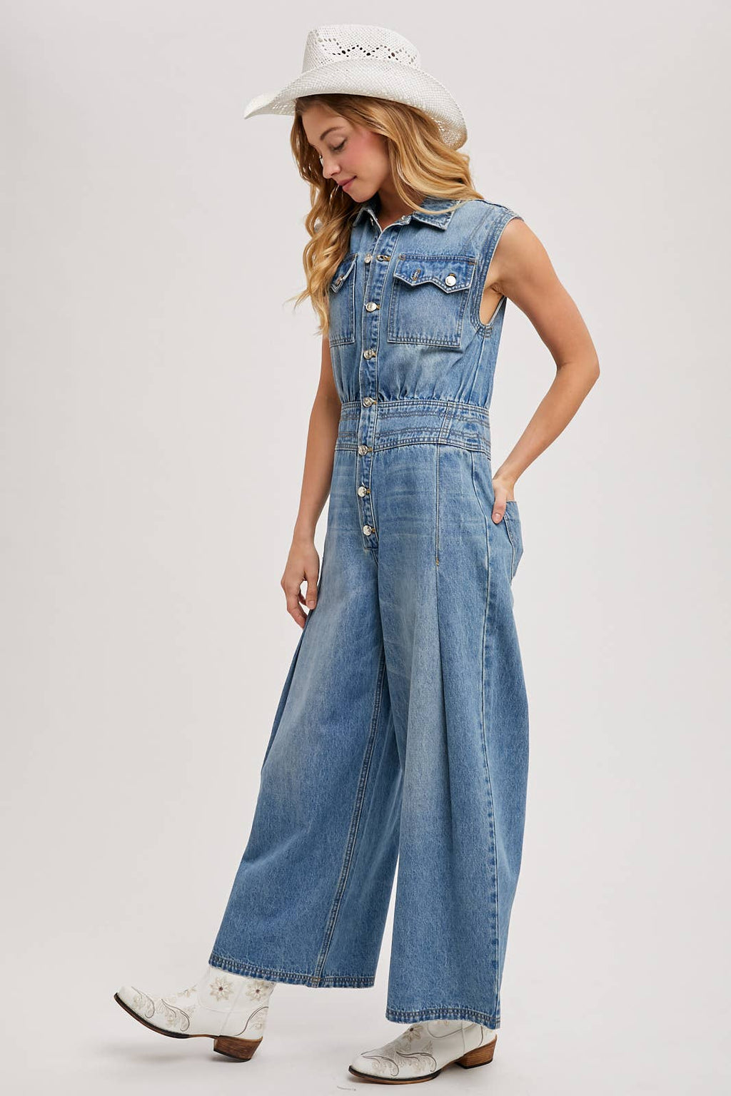 Margo Sleeveless Jumpsuit