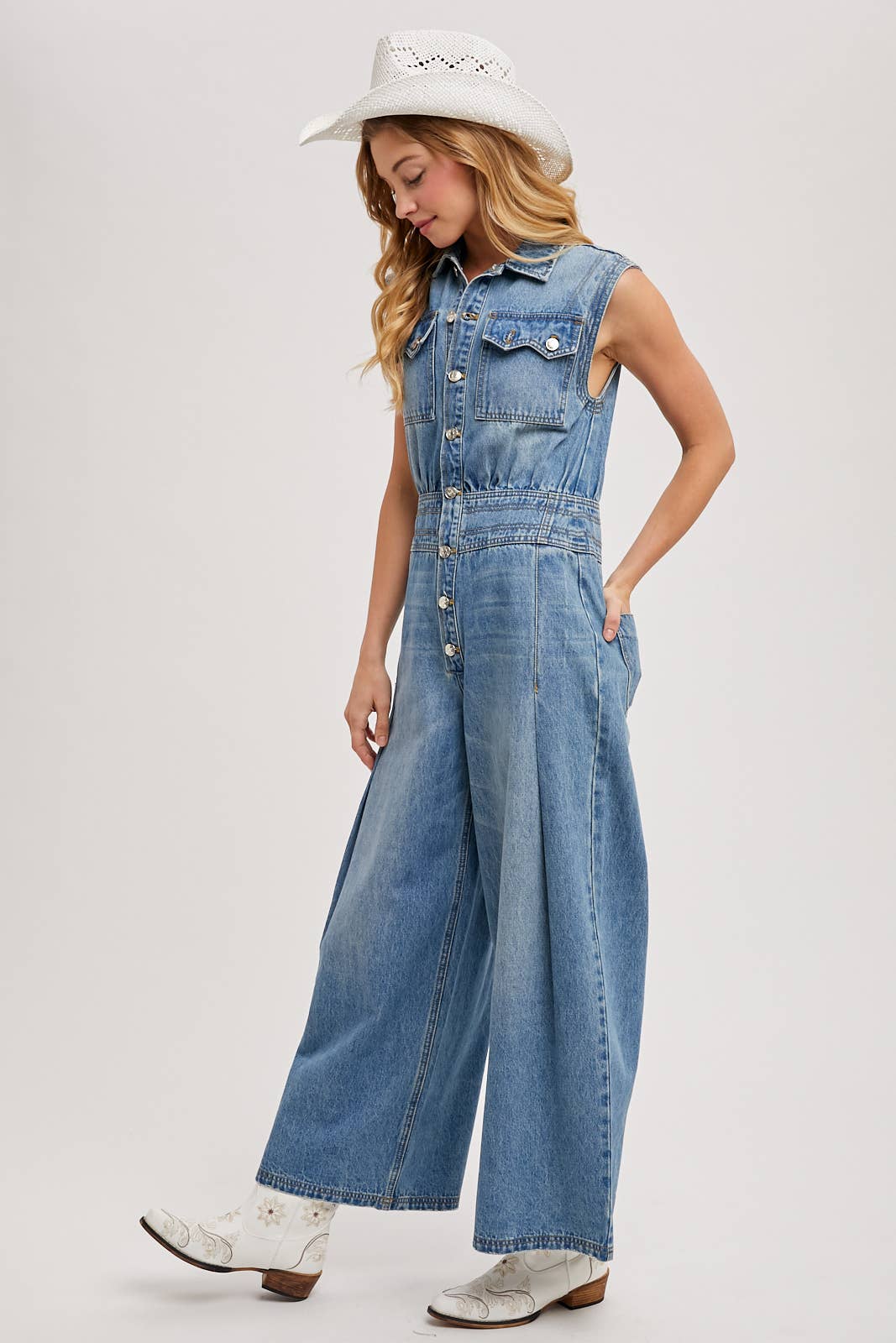 Margo Sleeveless Jumpsuit