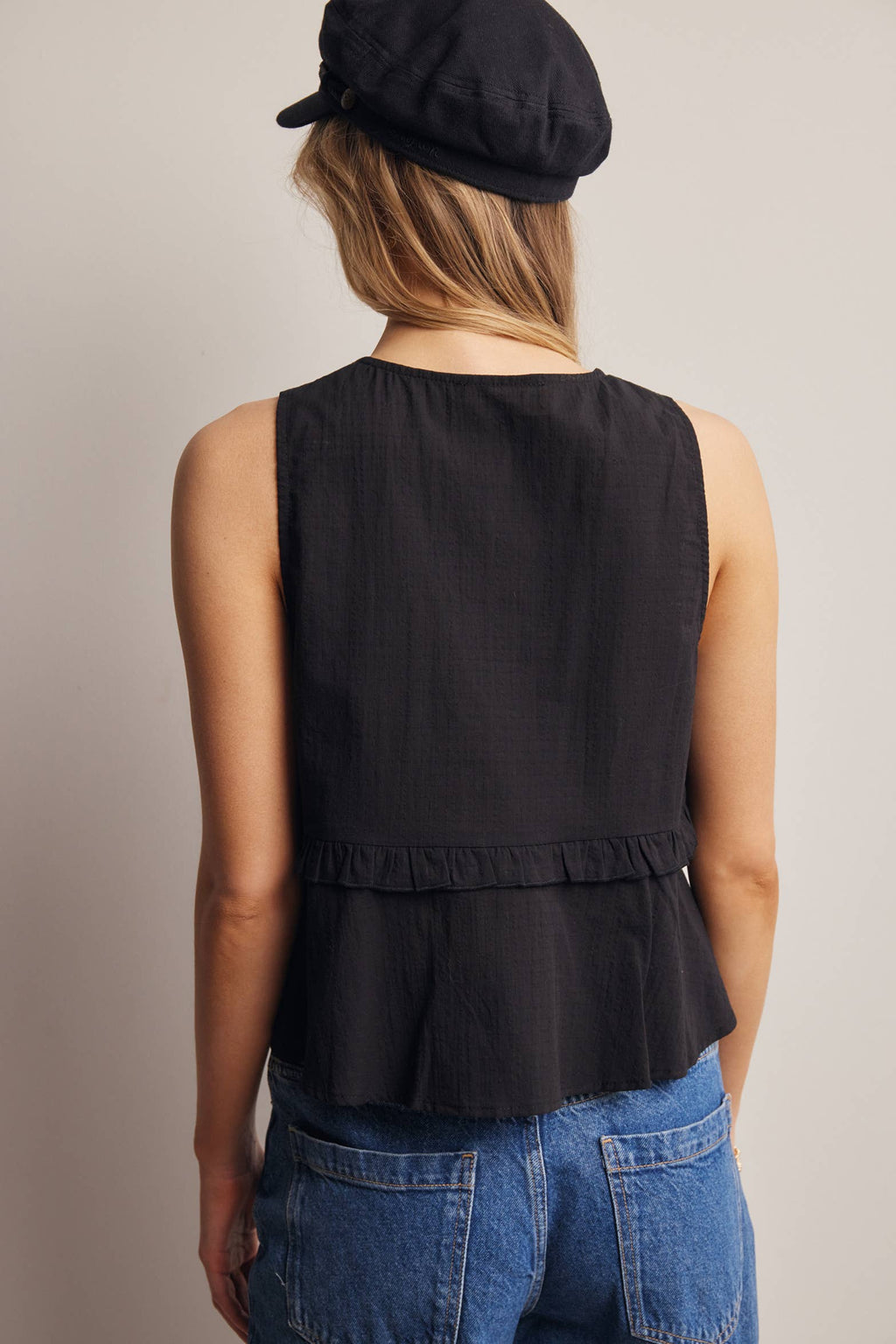 Izzy Tie-Front Sleeveless Top