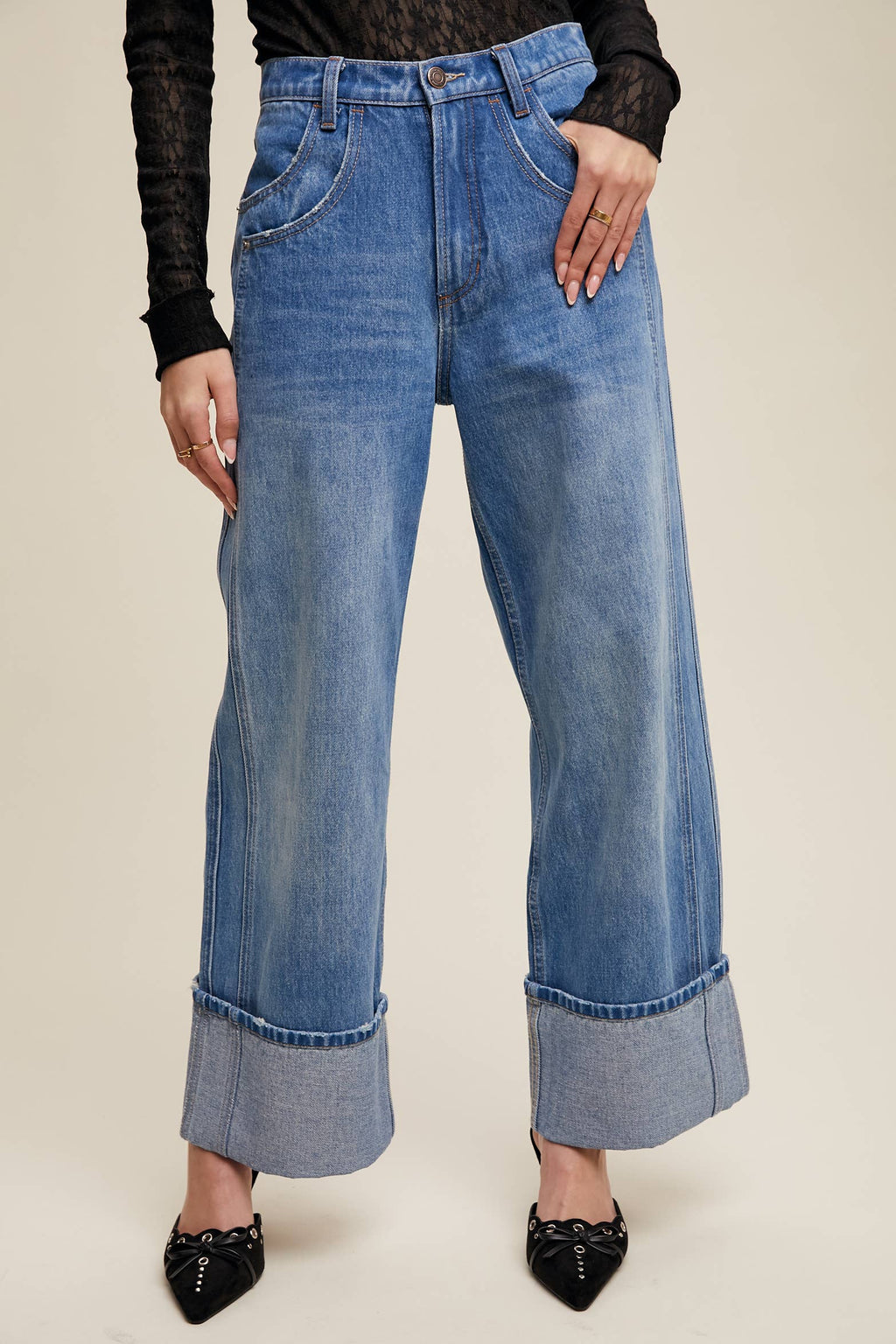 Carter Cuffed Jeans