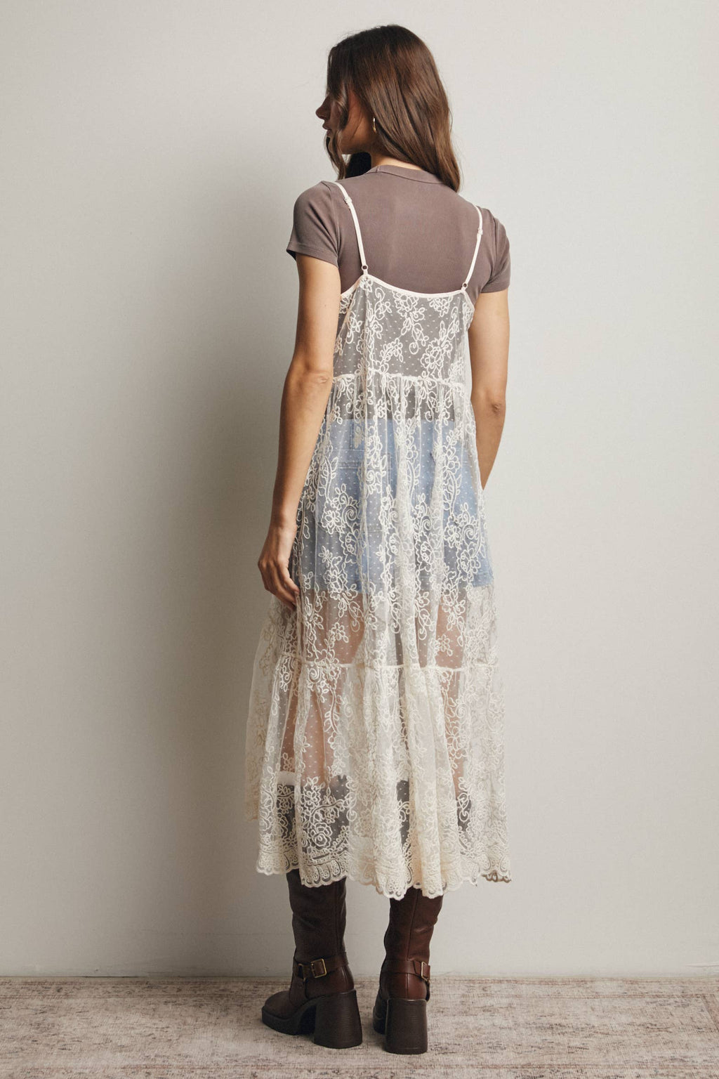 Kimmie Lace Boho Vest