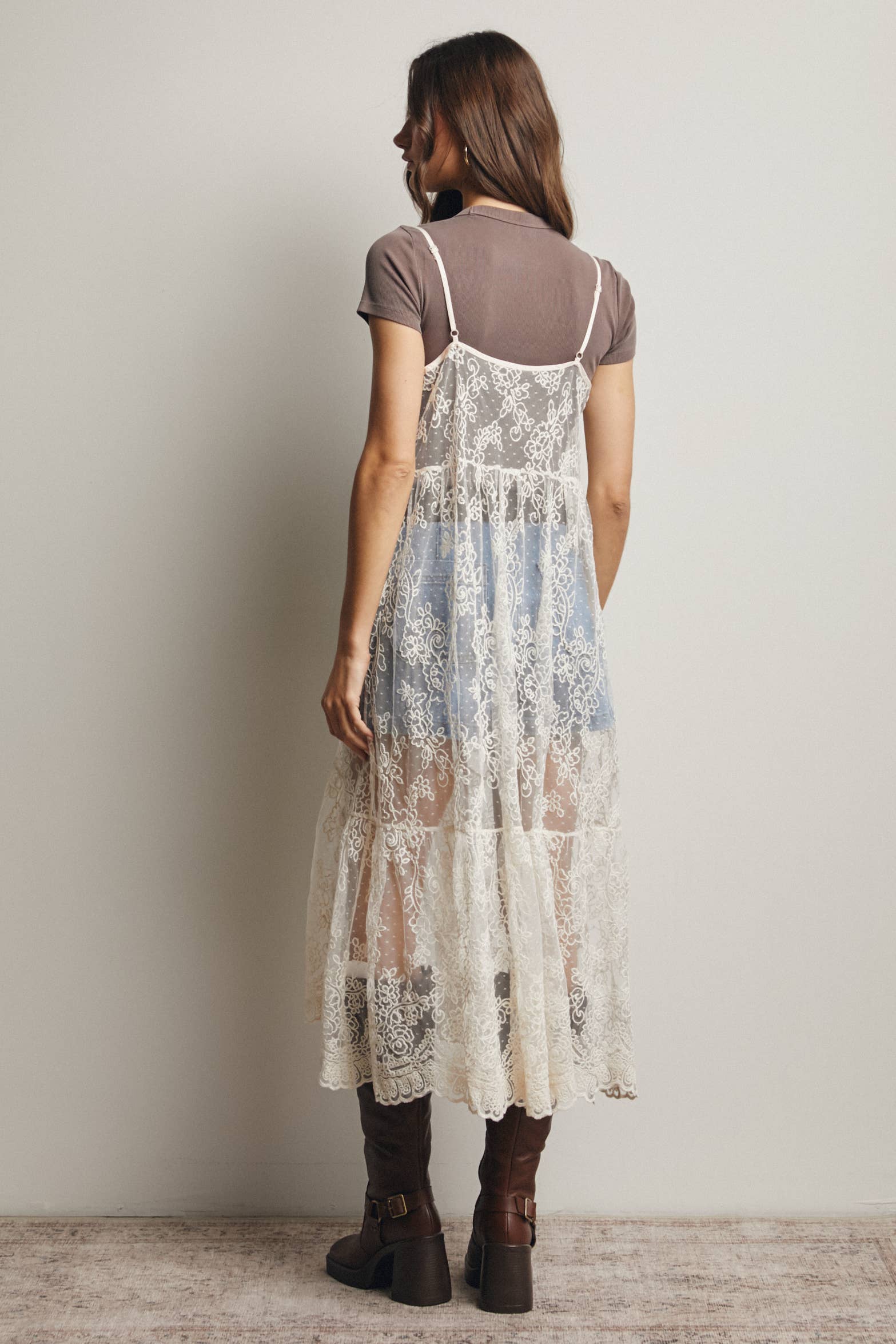Kimmie Lace Boho Vest