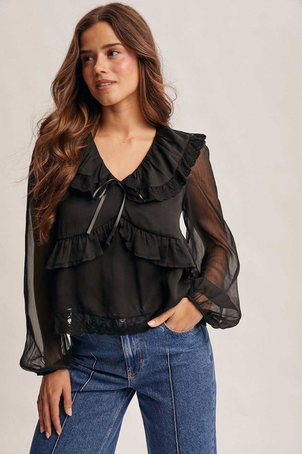 Anita Lace Blouse