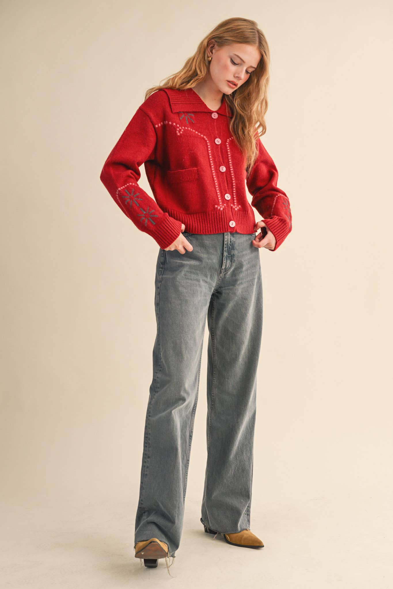 Ruby Western Cardigan