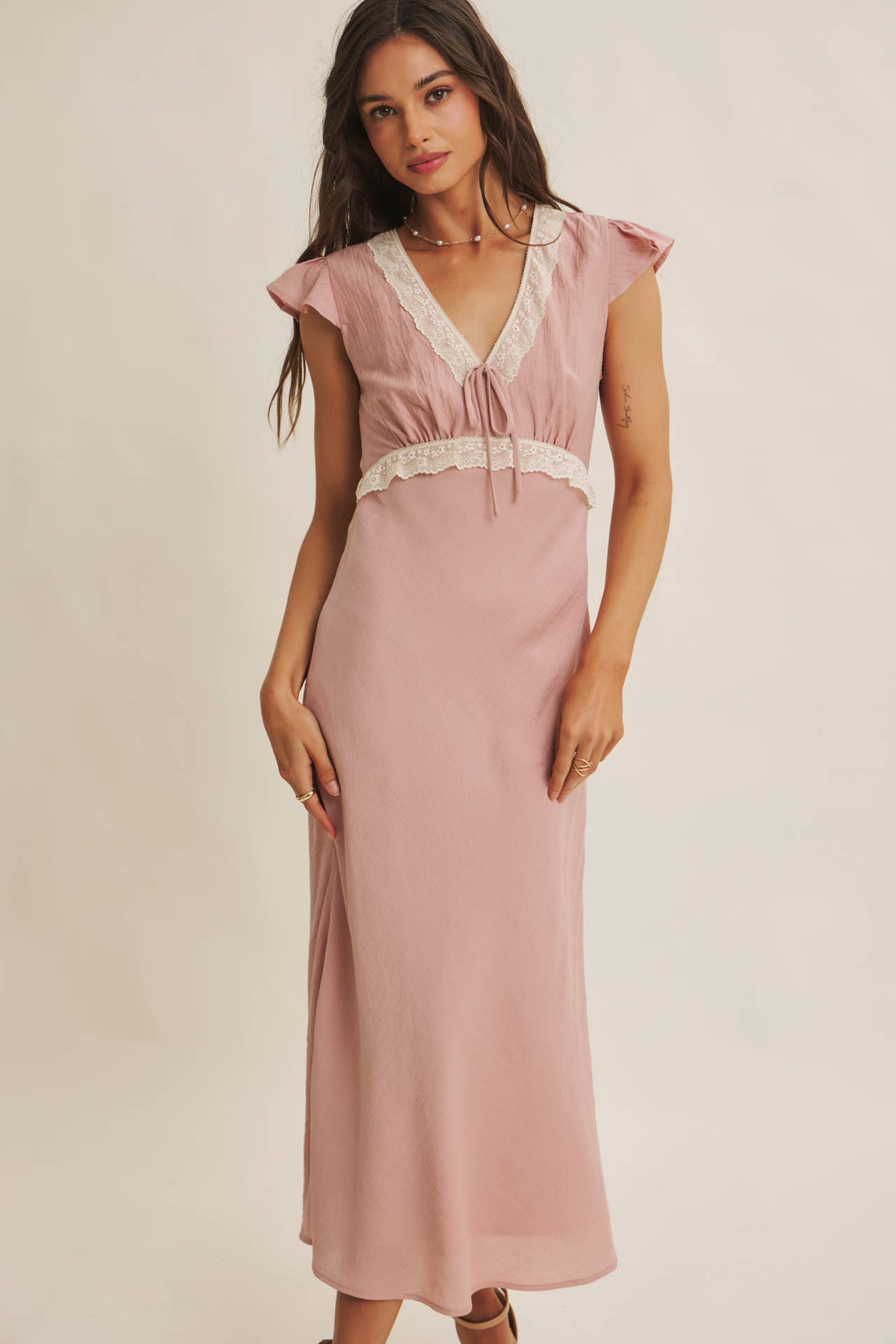 Lois Slim Fit Midi Dress