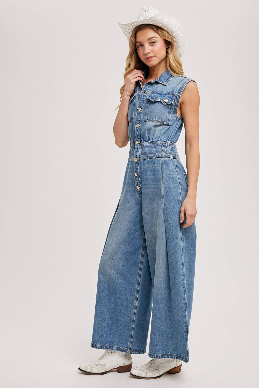 Margo Sleeveless Jumpsuit