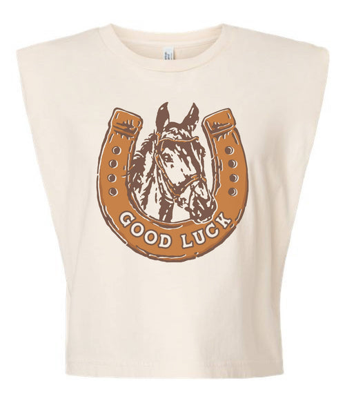 "Good Luck" Boxy Tank