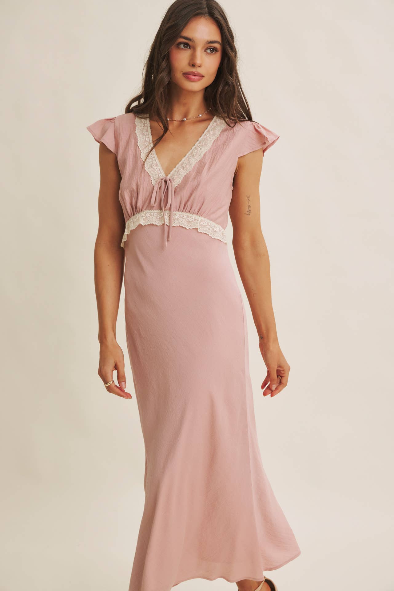 Lois Slim Fit Midi Dress