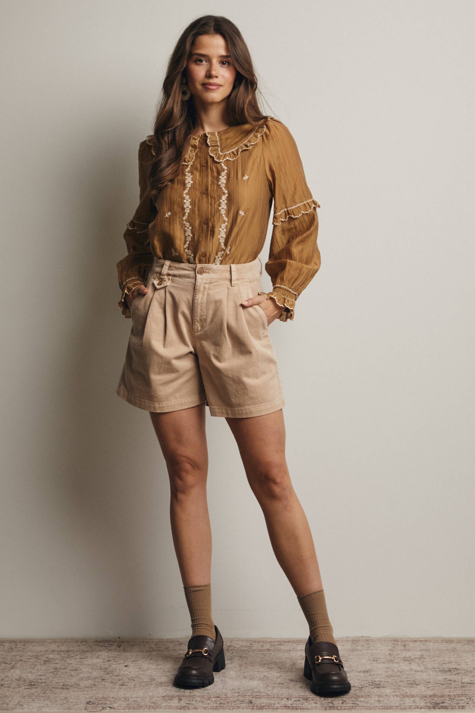 Elouise Collared Blouse