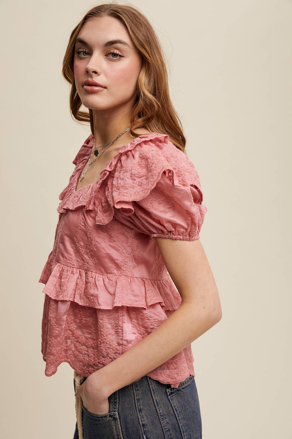Poppy Peplum Blouse