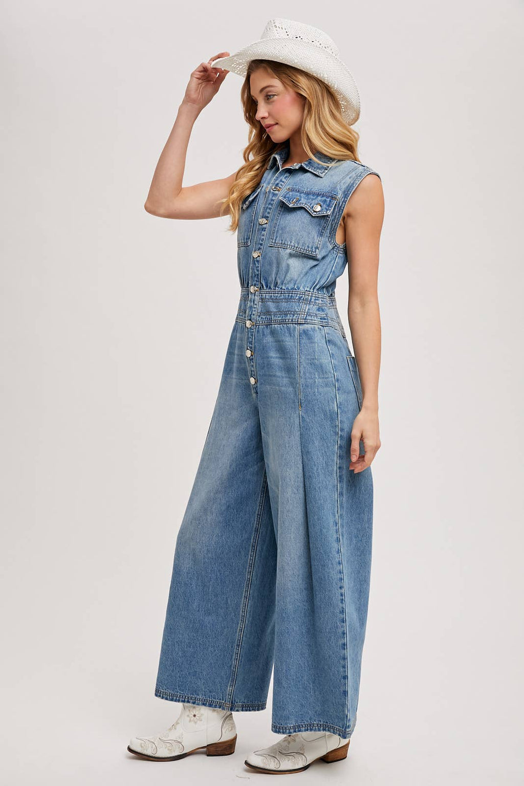 Margo Sleeveless Jumpsuit