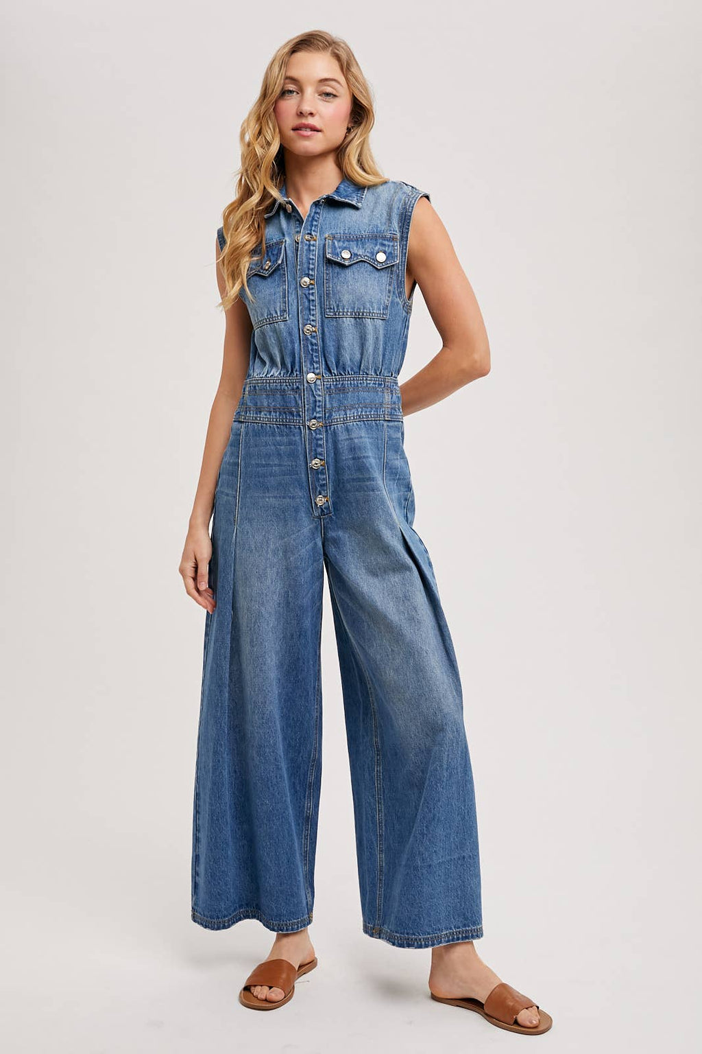Margo Sleeveless Jumpsuit
