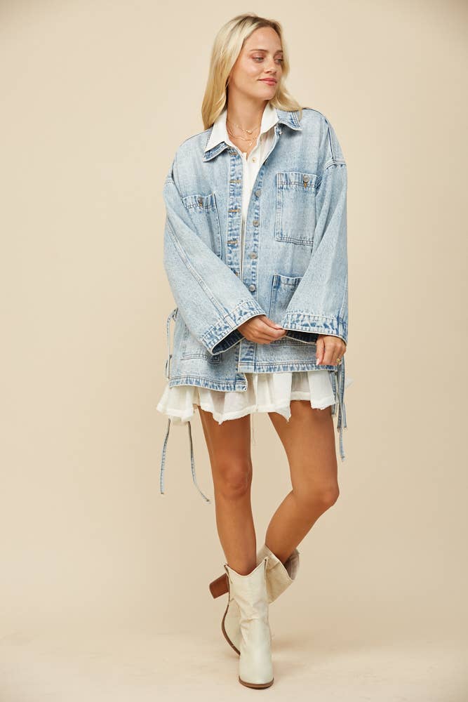 Ellie Oversized Denim Jacket