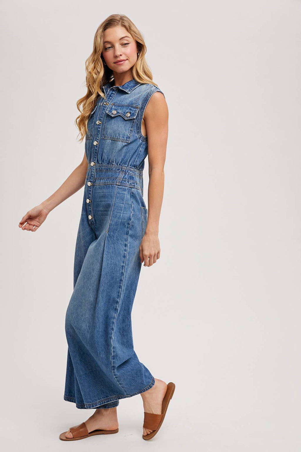 Margo Sleeveless Jumpsuit