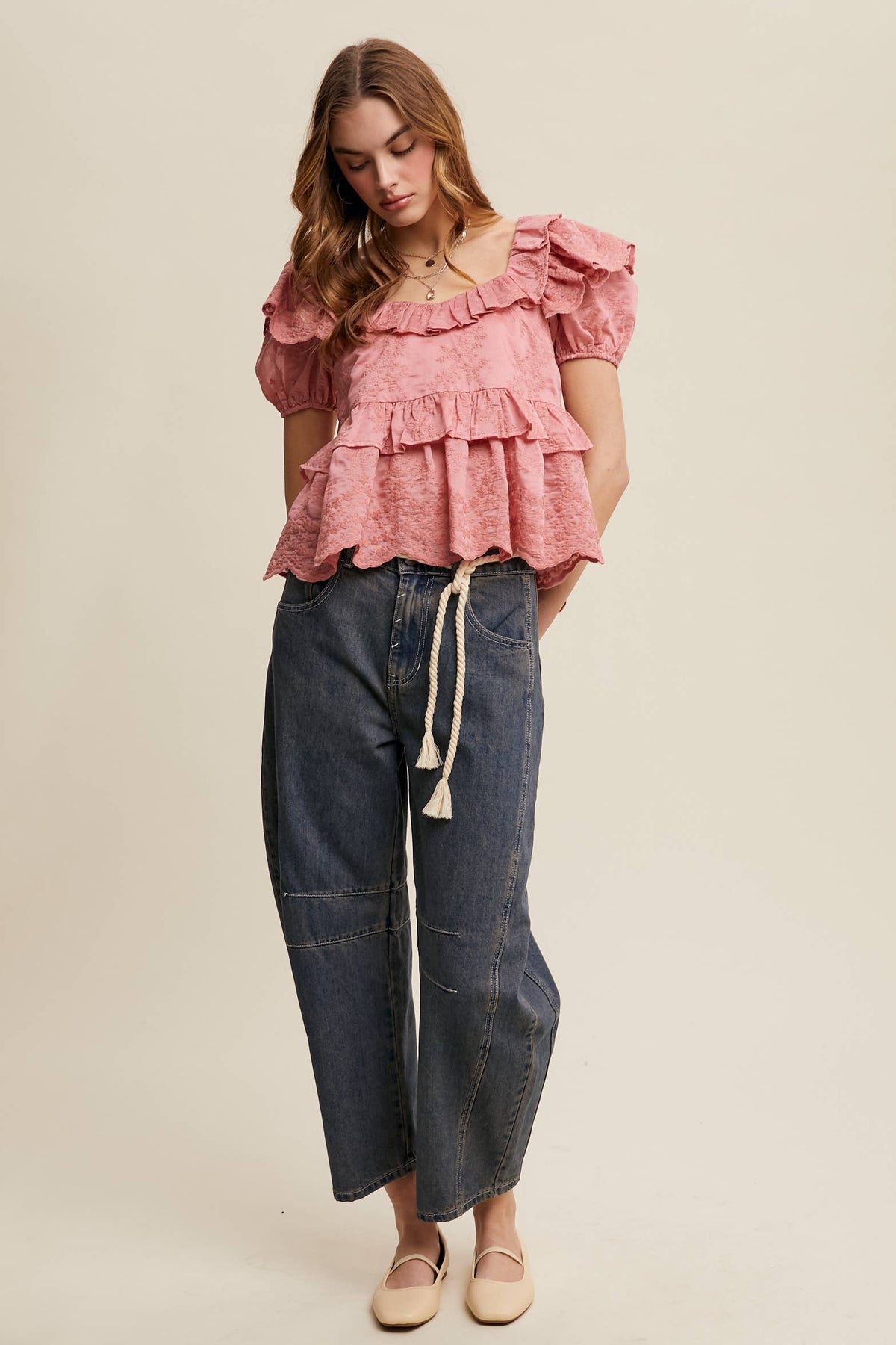 Poppy Peplum Blouse