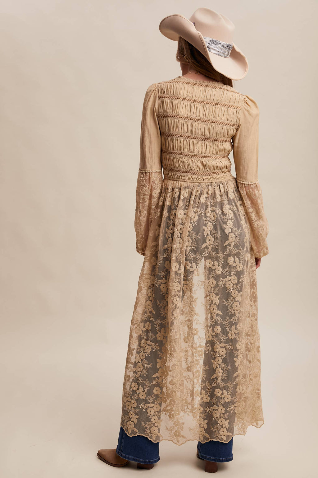 Caroline Embroidered Kimono