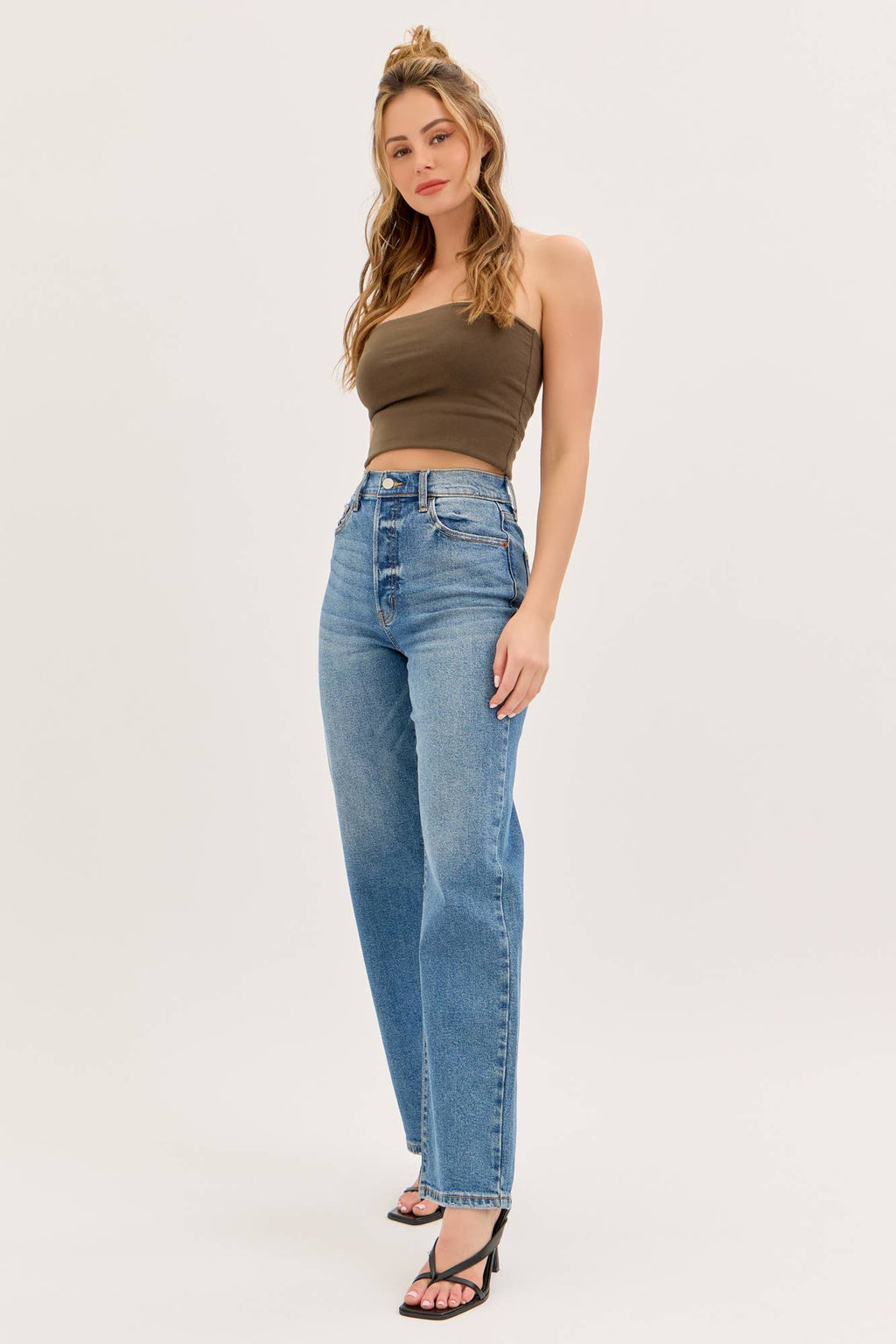 Super High Rise Dad Jean