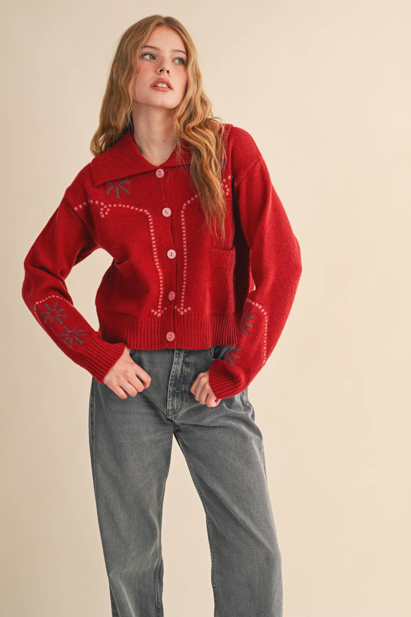 Ruby Western Cardigan