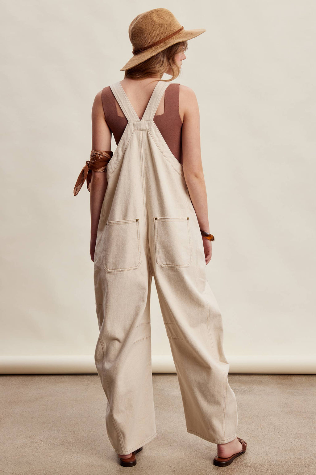 Rory Barrel Leg Overalls