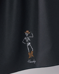 Howdy Skeleton Tea Towel