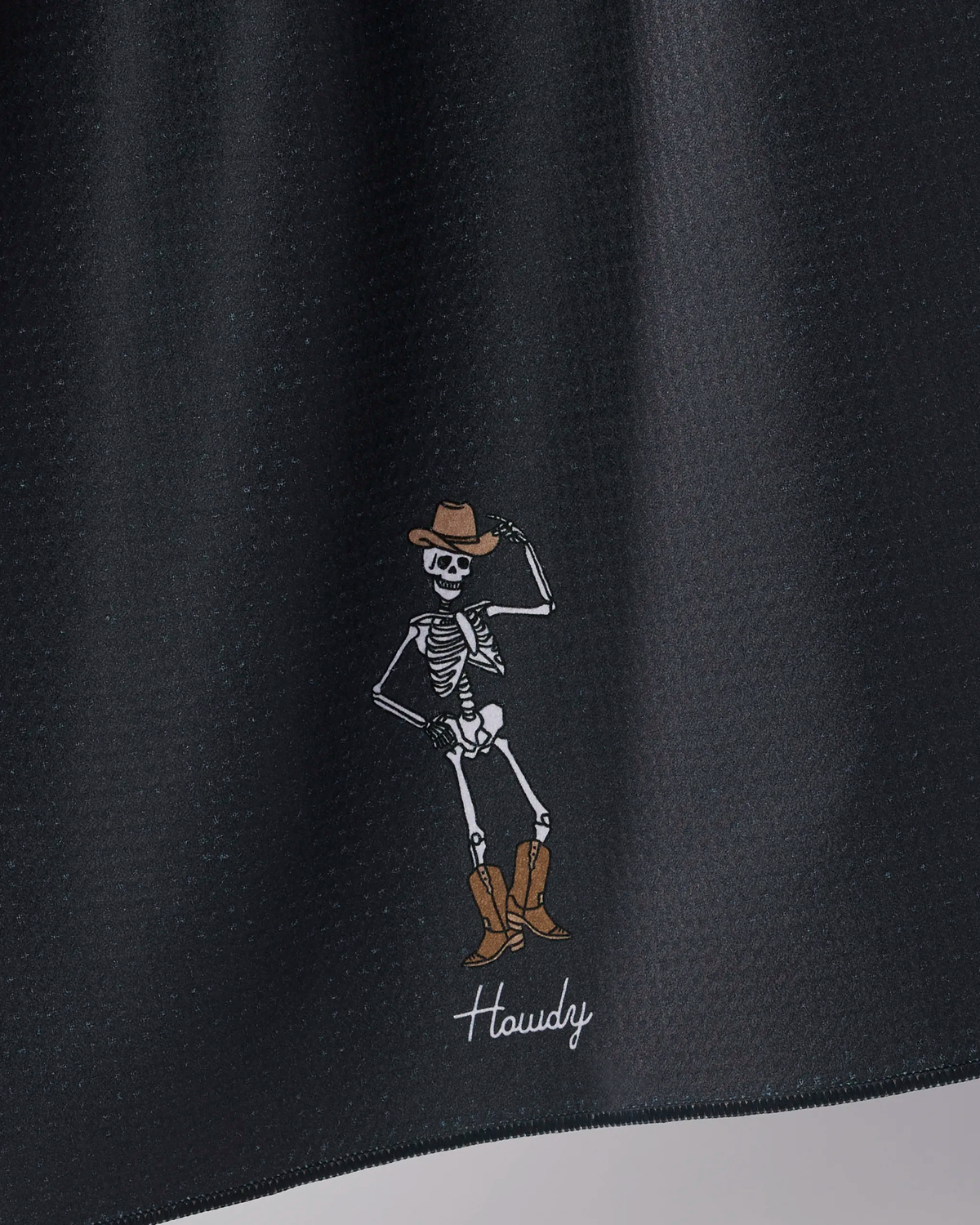 Howdy Skeleton Tea Towel