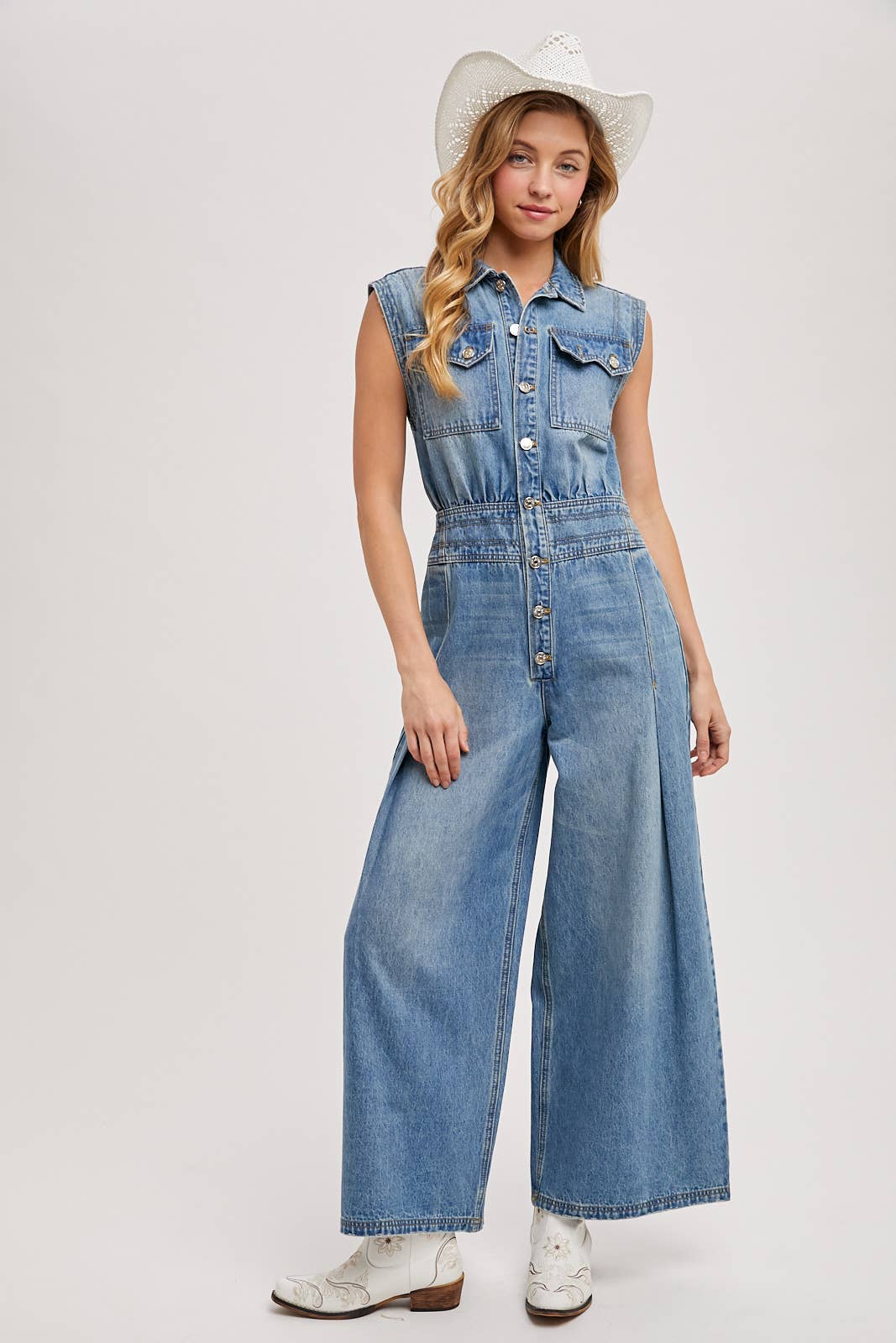 Margo Sleeveless Jumpsuit