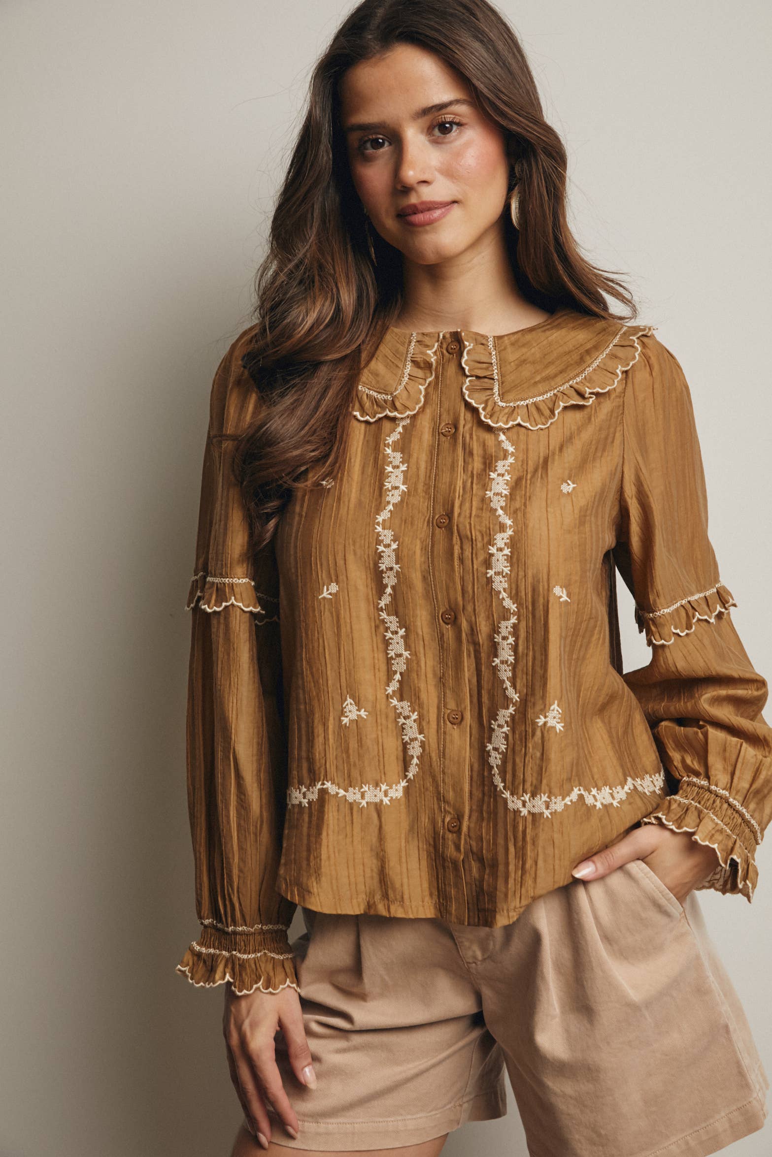Elouise Collared Blouse