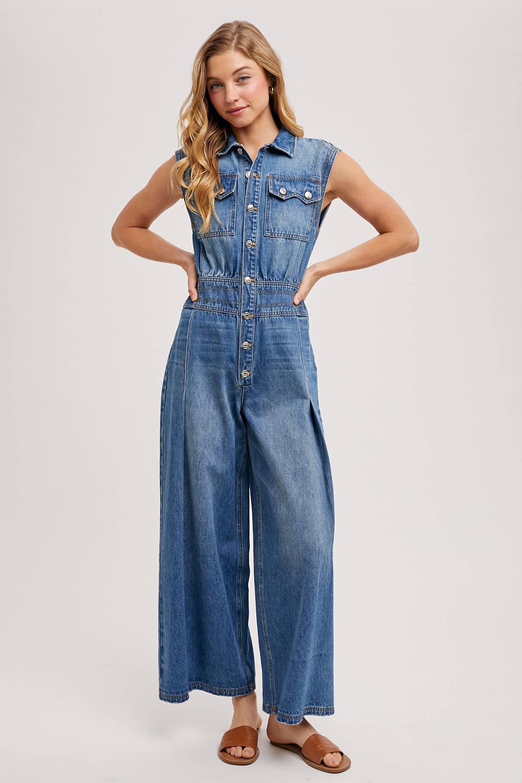 Margo Sleeveless Jumpsuit