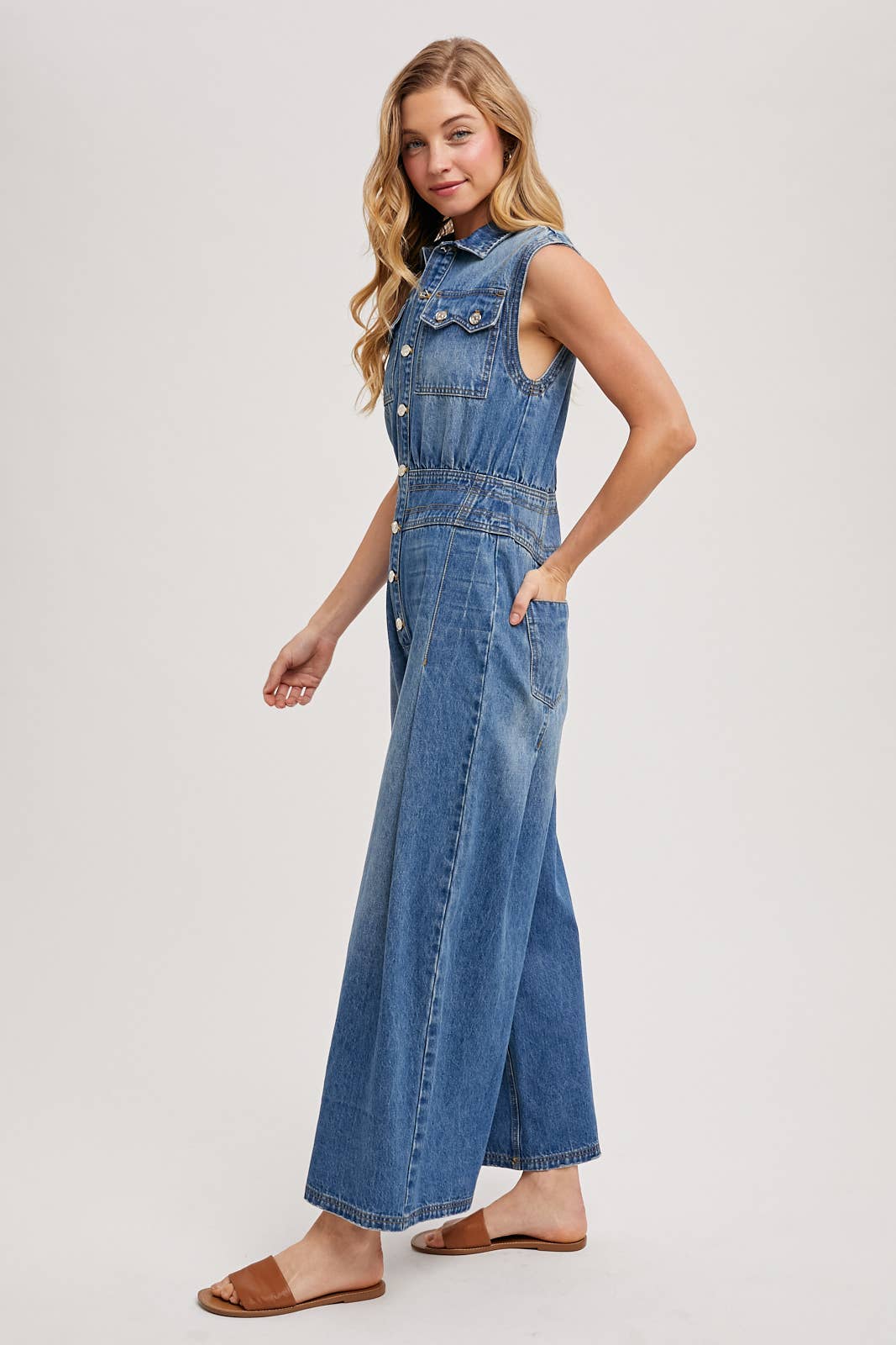 Margo Sleeveless Jumpsuit