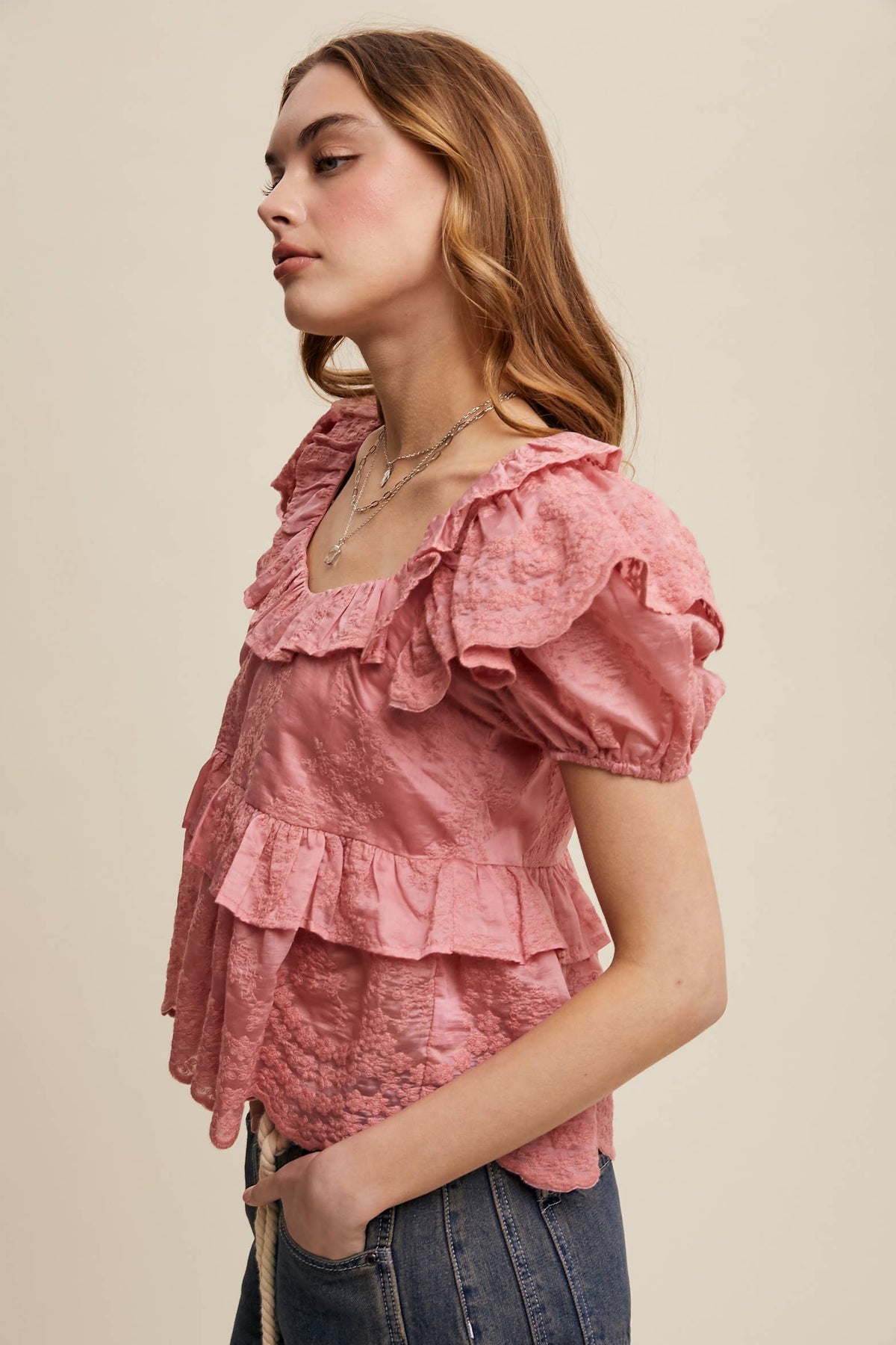 Poppy Peplum Blouse