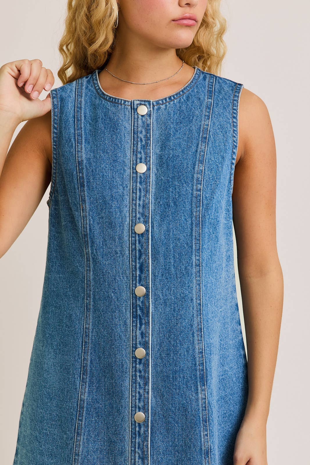 Millie Denim Mini Dress