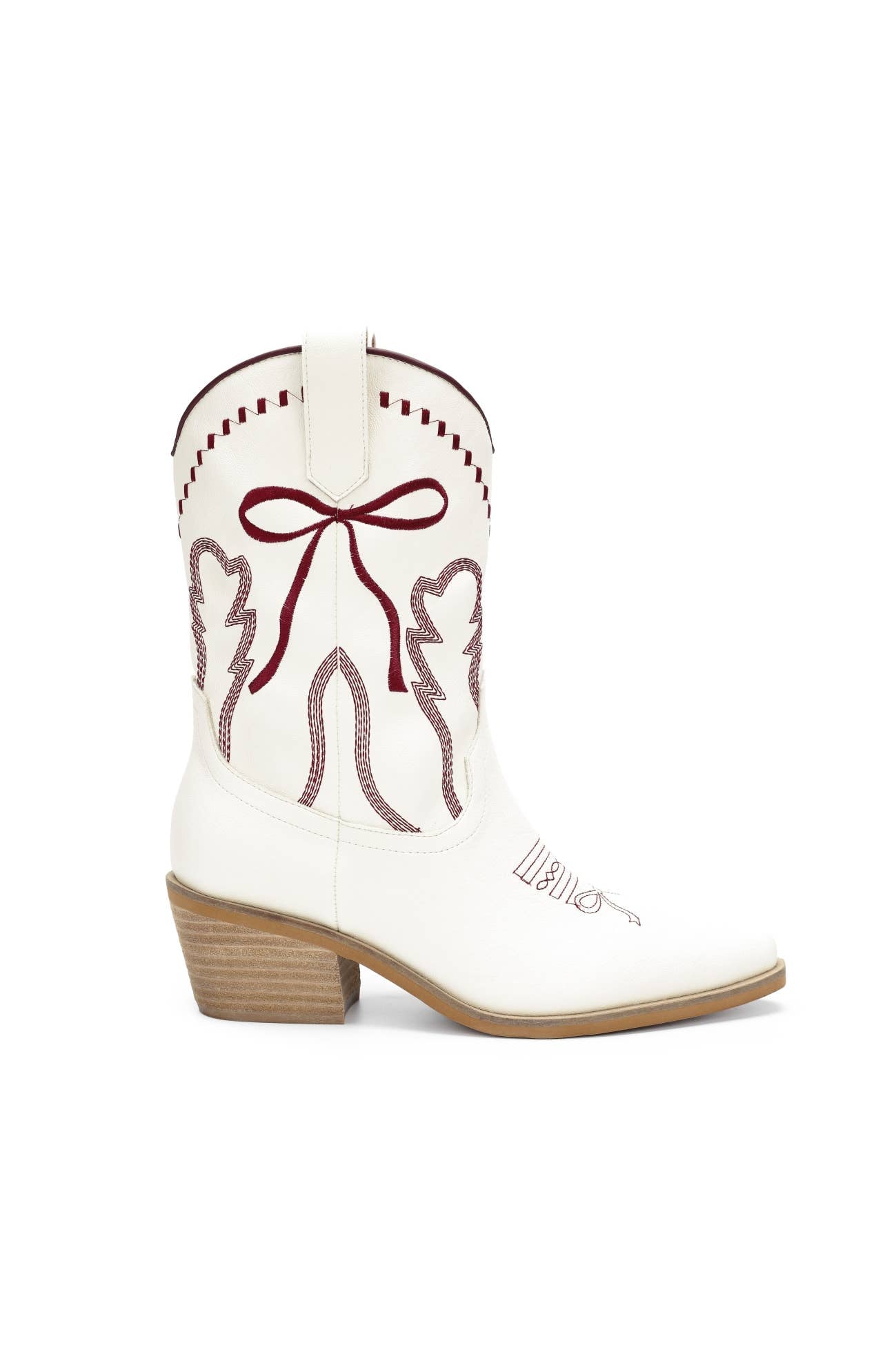 Pearl Western Ankle Boots