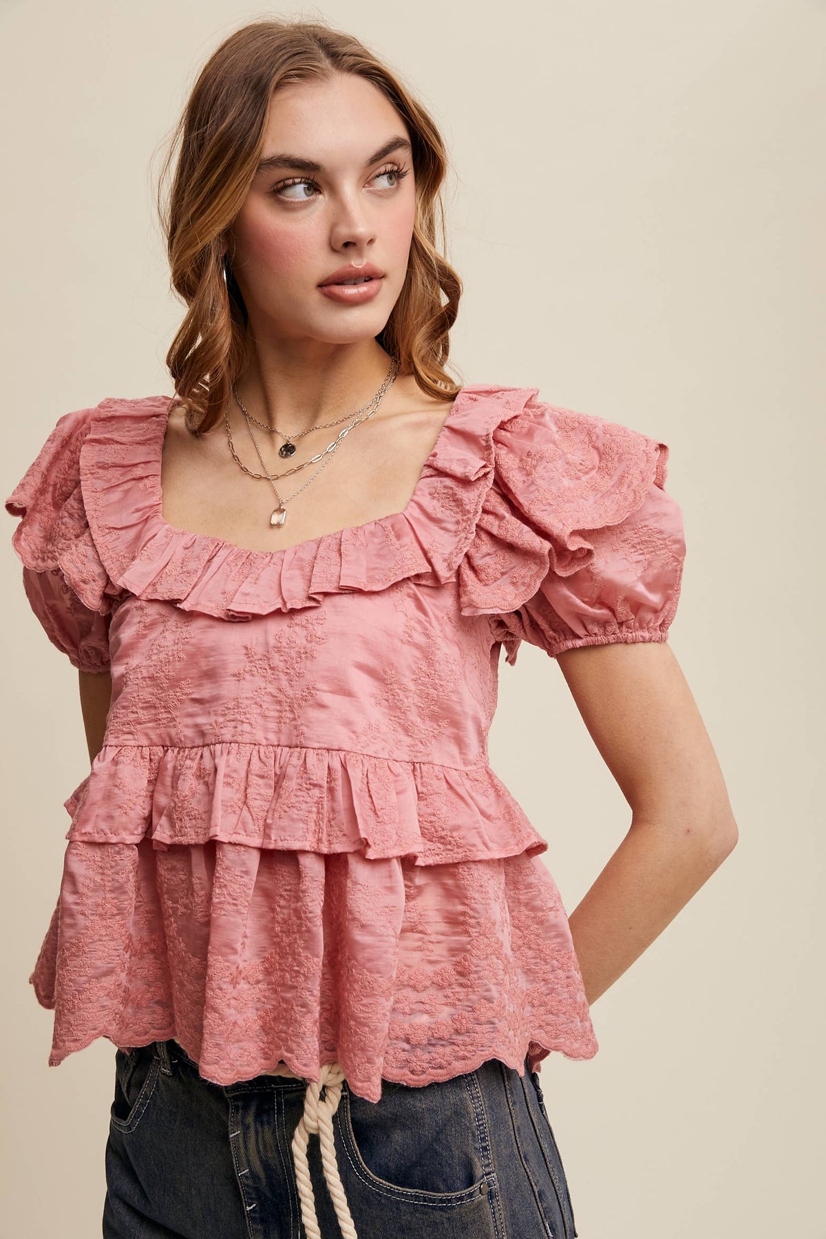 Poppy Peplum Blouse