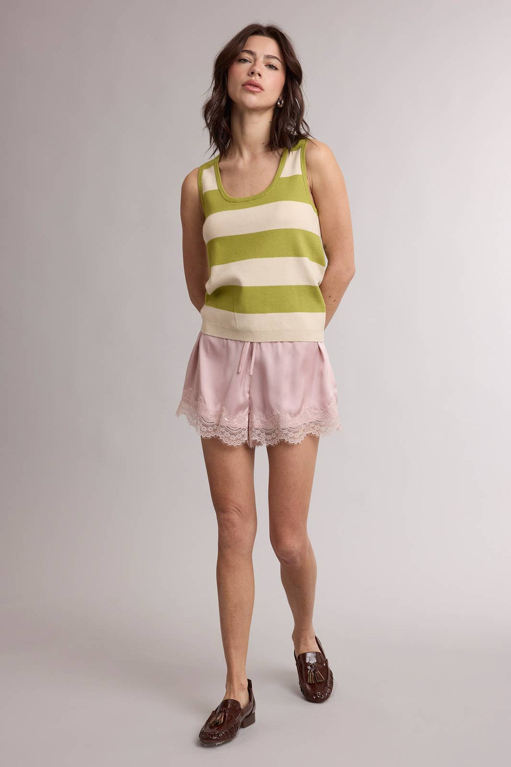 Sophie Lace Trim Shorts