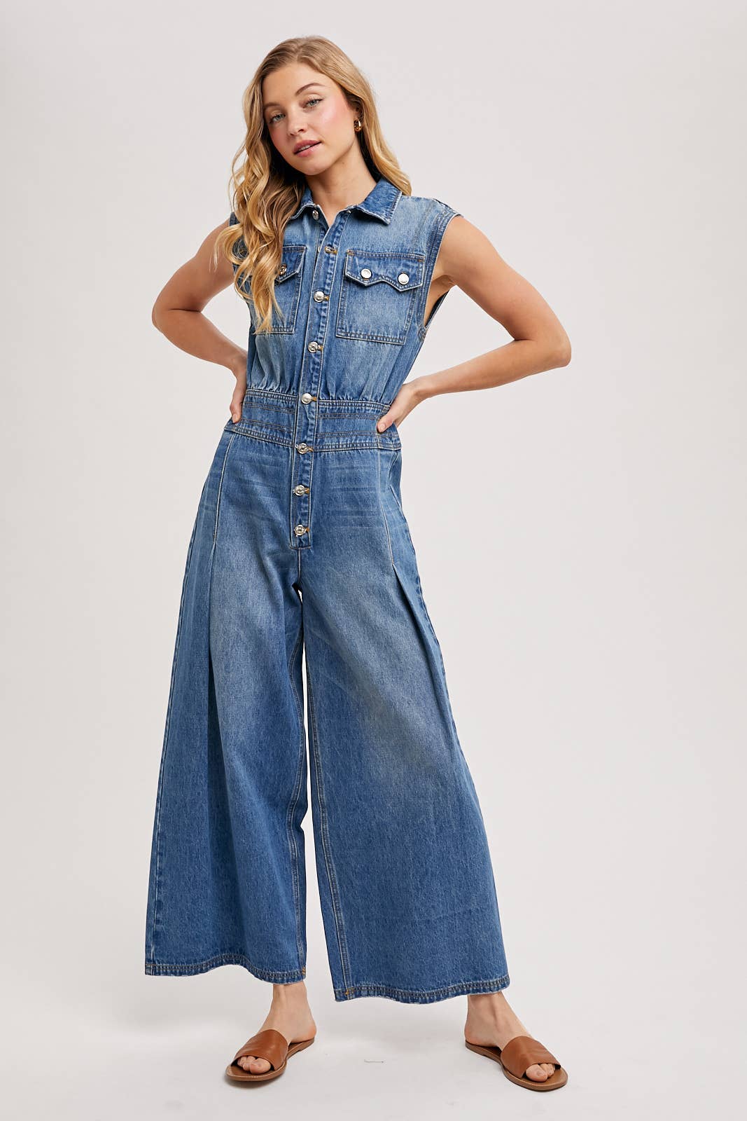Margo Sleeveless Jumpsuit