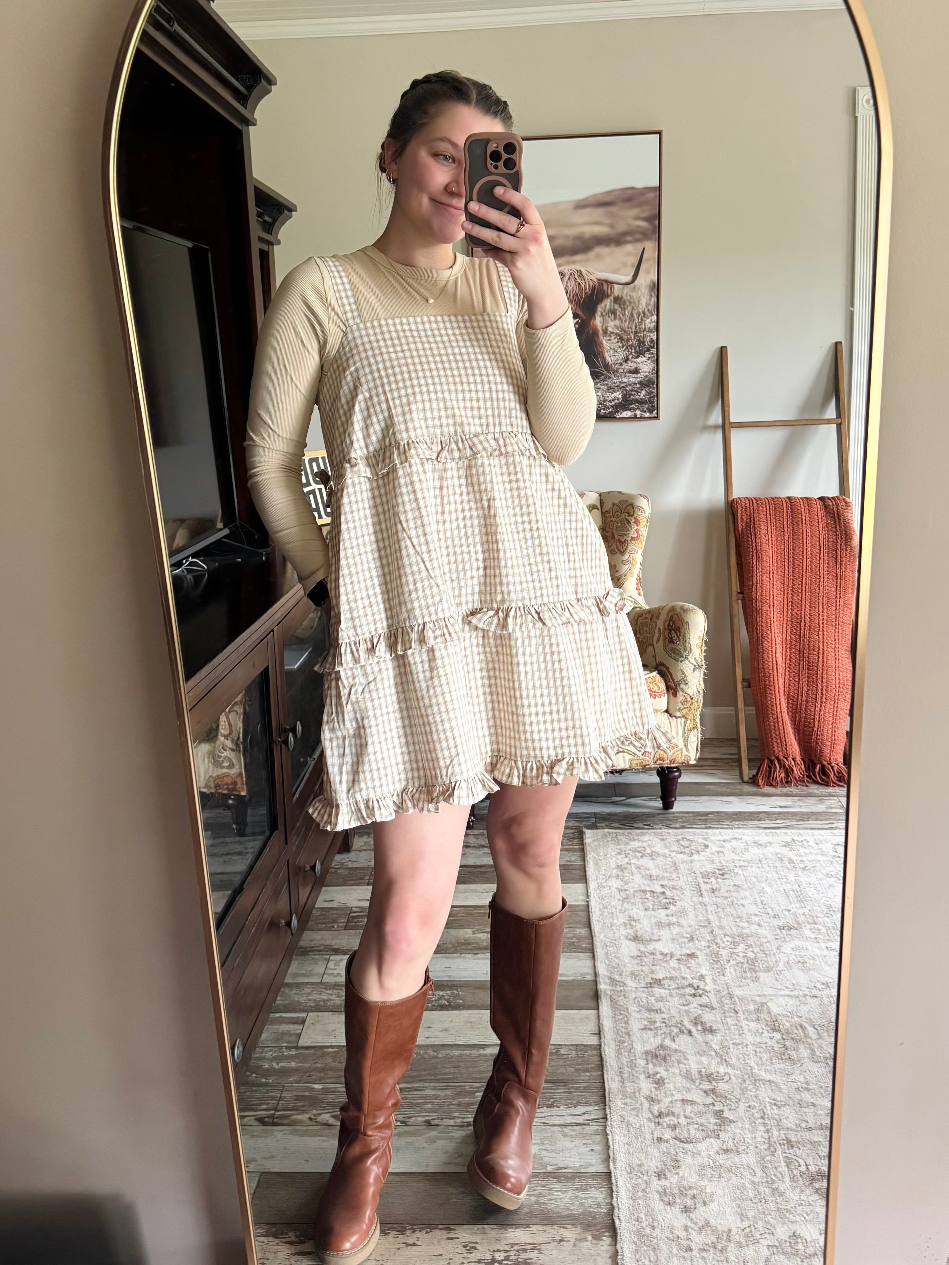 Rosemary Tiered Mini Dress