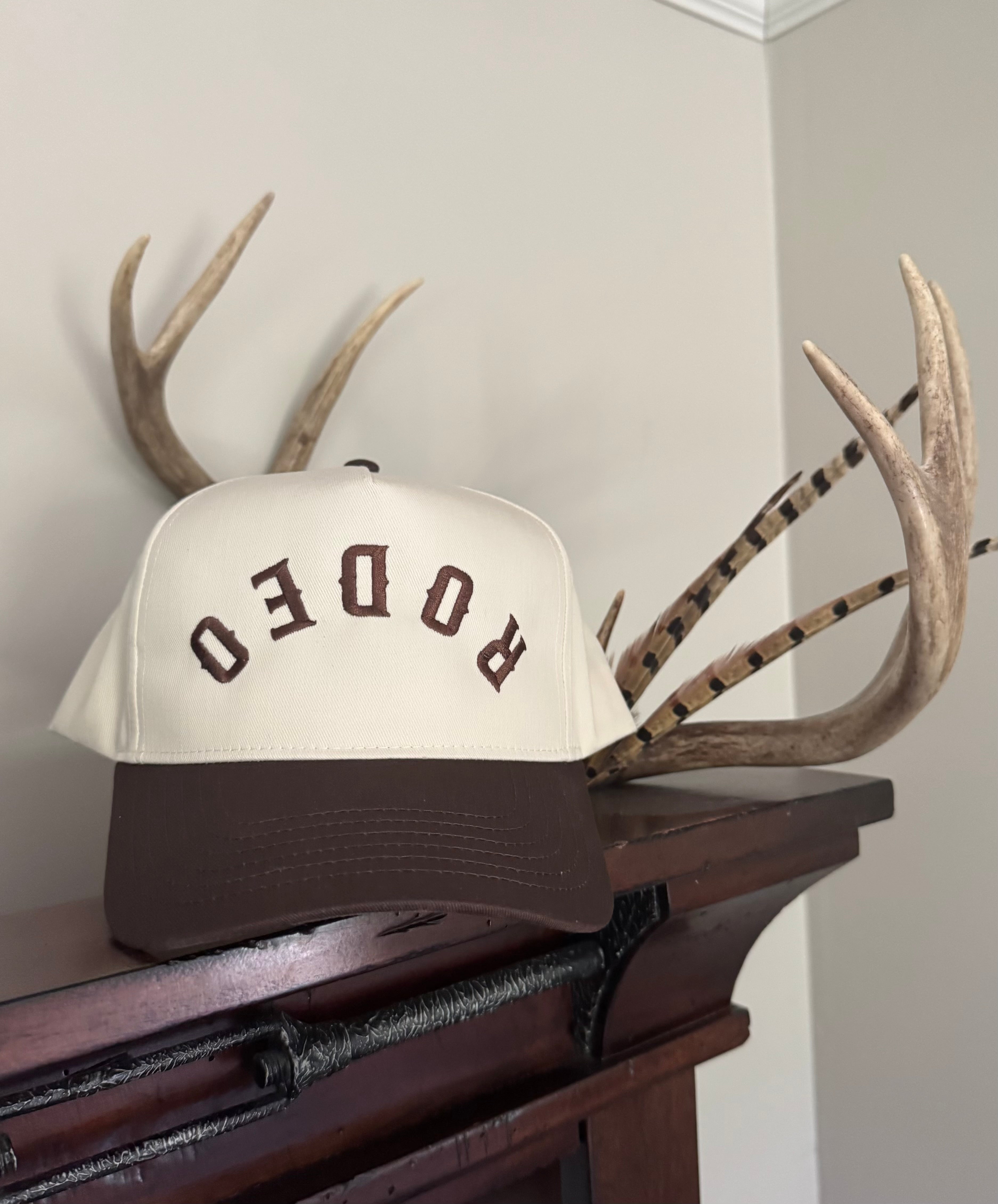 Upside-down "RODEO" Hat
