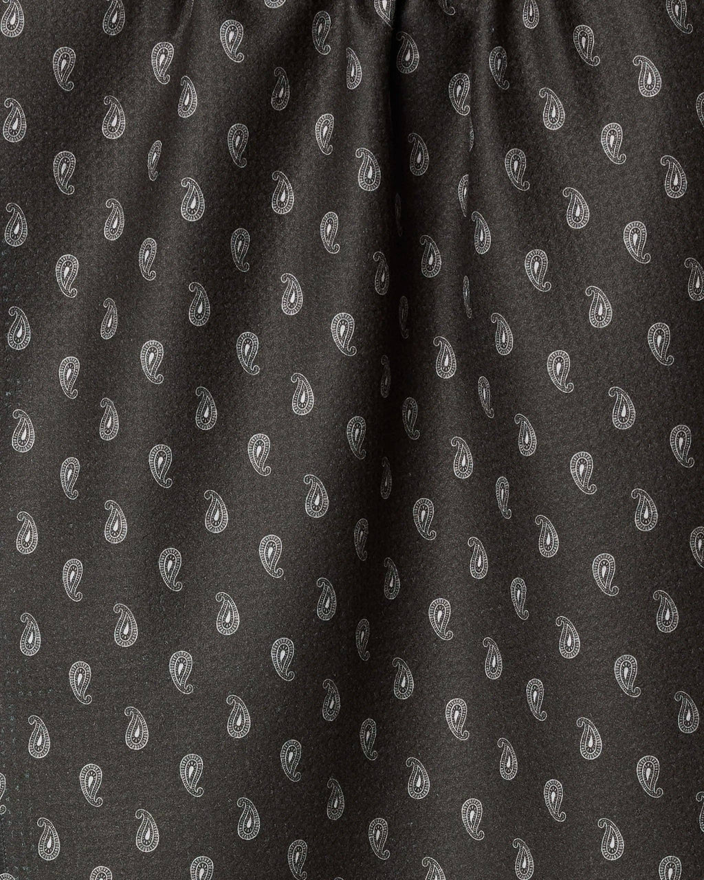 Charcoal Paisley Tea Towel